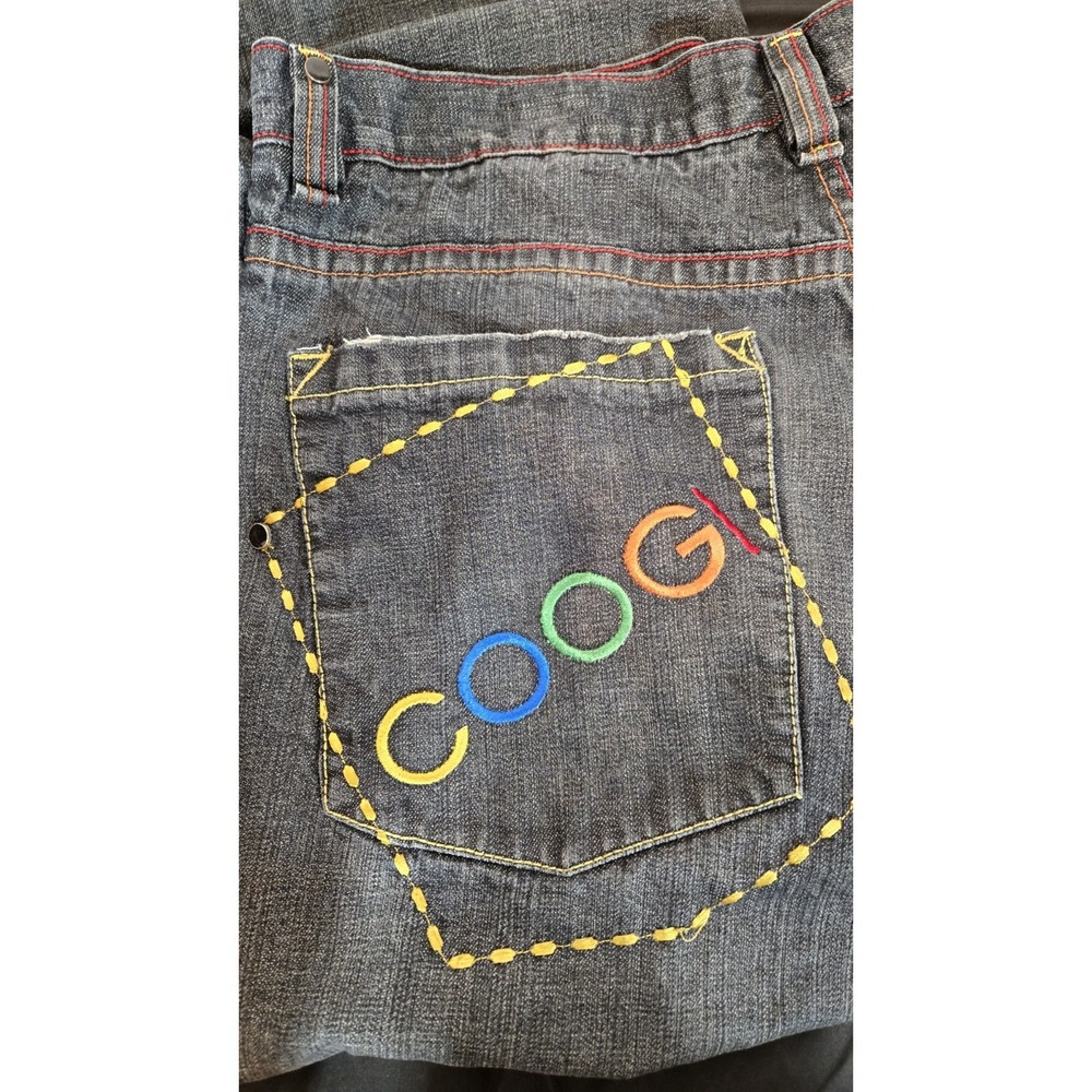 Vintage Men's Coogie Wide Leg Jeans with Embroidered Pockets - Picture 5 of 16